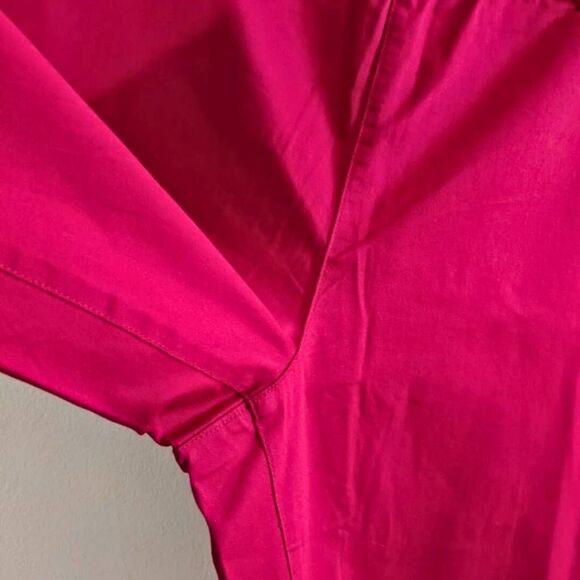 Jessica London Pants Women’s Plus Size 20 Red Stretch Ankle Straight Leg Pull-On - Picture 7 of 10